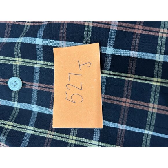 Orvis Plaid Long Sleeve Button Down Shirt Black Multi Sz XXL Classic Office Work - Picture 8 of 9